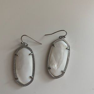 Silver Kendra Scott Earrings